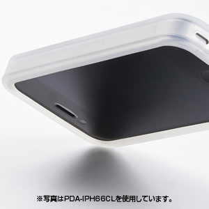 PDA-IPH66P / iPhone4用シリコンケース（ピンク）