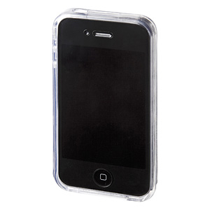 PDA-IPH67CL / iPhone4用TPUセミハードケース（クリア）