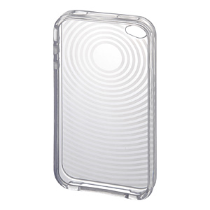 PDA-IPH67CL / iPhone4用TPUセミハードケース(クリア)