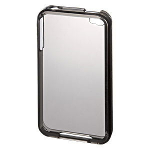 PDA-IPH68BK / iPhone4用クリスタルハードケース(ブラック)