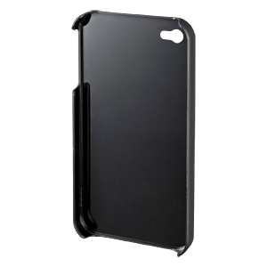 PDA-IPH69BK / iPhone4用ハードジャケット(ブラック)