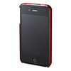 PDA-IPH69R / iPhone4用ハードジャケット（レッド）