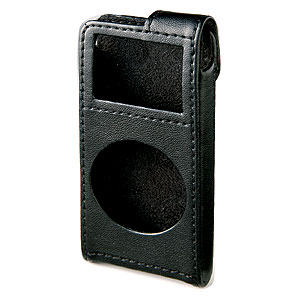 PDA-IPOD17BK / iPod nanoソフトケース(ブラック)