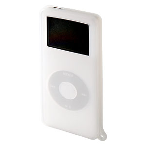 PDA-IPOD18W / iPod nanoシリコンケース（ホワイト）