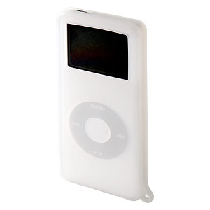 PDA-IPOD18W / iPod nanoシリコンケース(ホワイト)