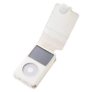 PDA-IPOD19W / iPodレザーケース（ホワイト）