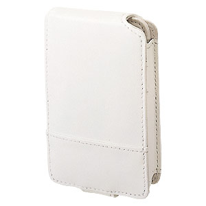 PDA-IPOD19W / iPodレザーケース（ホワイト）