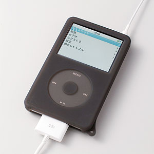 PDA-IPOD20BK / iPodシリコンケース（ブラック）