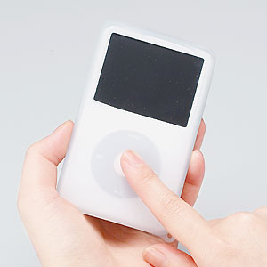 PDA-IPOD20W / iPodシリコンケース（ホワイト）