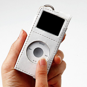 PDA-IPOD23W / iPod nanoソフトケース（ホワイト）