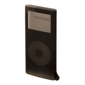 PDA-IPOD25BK / iPod nanoシリコンケース(ブラック)