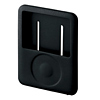 PDA-IPOD29BK iPod nanoシリコンケース(ブラック) PDA-IPOD29BK / iPod nanoシリコンケース(ブラック)