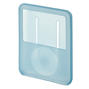 PDA-IPOD29BL / iPod nanoシリコンケース（ブルー）