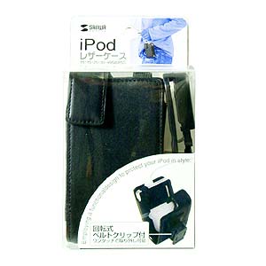 PDA-IPOD2BK / iPodレザーケース（ブラック）