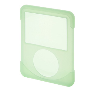PDA-IPOD30G / iPod nanoシリコンケース(グリーン)