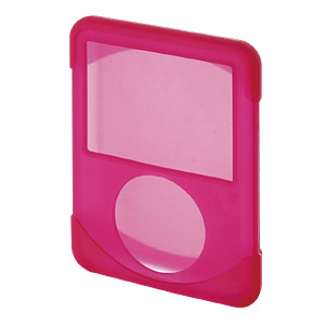 PDA-IPOD30R / iPod nanoシリコンケース(レッド)