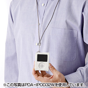 PDA-IPOD32BK / iPod nanoソフトケース（ブラック）