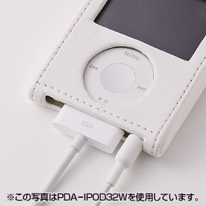 PDA-IPOD32BK / iPod nanoソフトケース（ブラック）