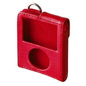 PDA-IPOD32R / iPod nanoソフトケース（レッド）