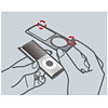 PDA-IPOD35CL クリアハードケース PDA-IPOD35CL / クリアハードケース