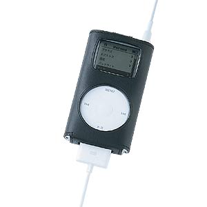 PDA-IPOD3BK / iPod miniレザーケース（ブラック）