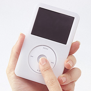 PDA-IPOD40W / iPodシリコンケース（ホワイト）