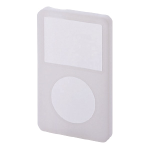 PDA-IPOD40W / iPodシリコンケース(ホワイト)