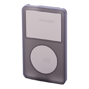 PDA-IPOD41BK / iPodシリコンケース(ブラック)