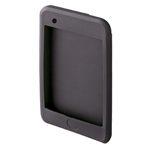 PDA-IPOD50BK / iPod touchシリコンケース(ブラック)