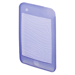 PDA-IPOD50BL / iPod touchシリコンケース（ブルー）