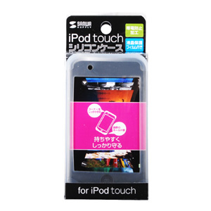 PDA-IPOD51CL / iPod touchシリコンケース（クリア）