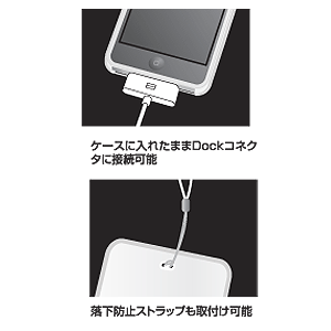PDA-IPOD52CL / iPod touchシリコンケース（クリア）