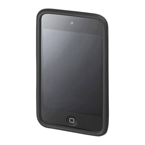 PDA-IPOD56BK / iPod touch用シリコンケース（ブラック）　　
