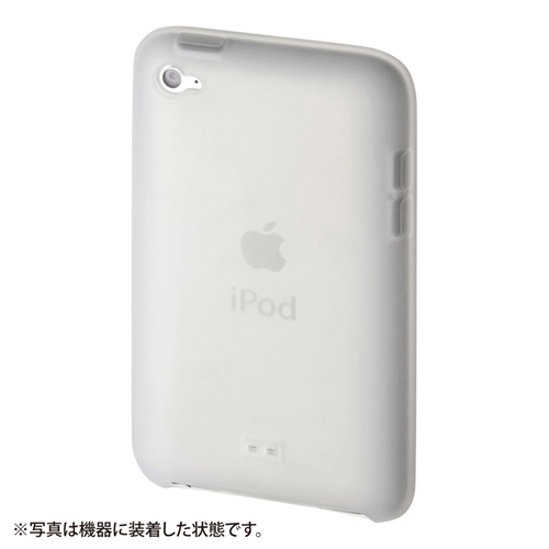 PDA-IPOD56CL / iPod touch用シリコンケース（クリア）　　