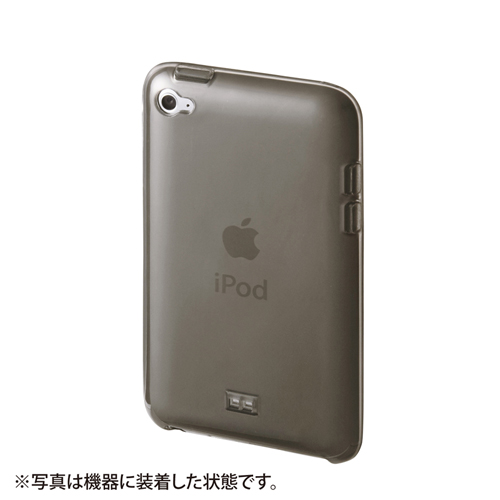 PDA-IPOD57BK / iPod touch用セミハードケース（ブラック）　