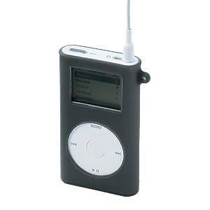 PDA-IPOD5BK / iPod miniシリコンケース（ブラック）
