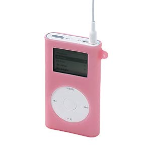 PDA-IPOD5P / iPod miniシリコンケース（ピンク）