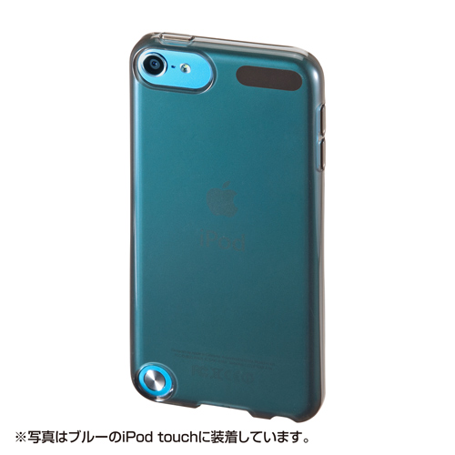 PDA-IPOD61BK / TPUソフトケース（iPod touch 第5世代用・ブラック）