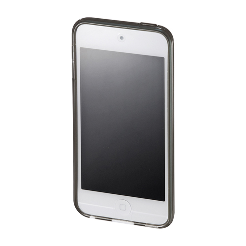 PDA-IPOD61BK / TPUソフトケース（iPod touch 第5世代用・ブラック）