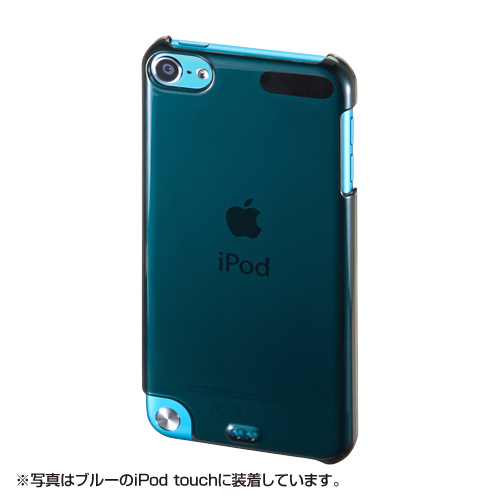 PDA-IPOD62BK / クリアハードケース （iPod touch 第5世代用・クリアブラック）