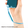 PDA-IPOD62BL / クリアハードケース （iPod touch 第5世代用・クリアブルー）
