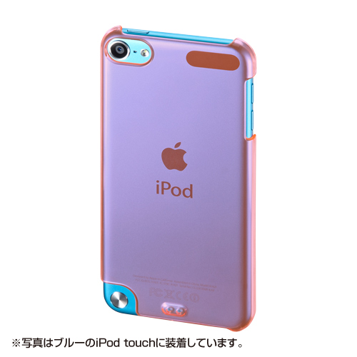 PDA-IPOD62P / クリアハードケース （iPod touch 第5世代用・クリアピンク）