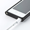 PDA-IPOD71BK シリコンケース(iPod nano 第7世代用・ブラック) PDA-IPOD71BK / シリコンケース(iPod nano 第7世代用・ブラック)