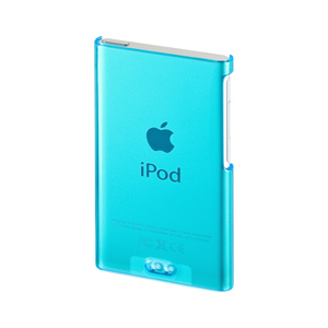 PDA-IPOD72BL / クリアハードケース(iPod nano 第7世代用・クリアブルー)