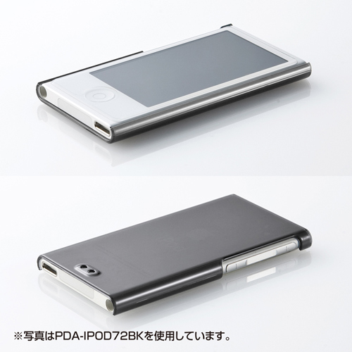 PDA-IPOD72CL / クリアハードケース（iPod nano 第7世代用・クリア）