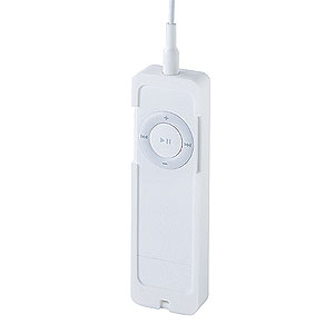PDA-IPOD8W / シャッフルシリコンプロテクター(ホワイト)