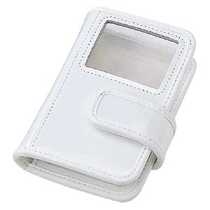 PDA-IPODW / iPodレザーケース(ホワイト)
