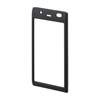 PDA-IS12BK / ラバーコーティングハードケース（AQUOS PHONE IS14SH用・ブラック）