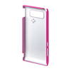 PDA-IS12P ラバーコーティングハードケース(AQUOS PHONE IS14SH用・ピンク) PDA-IS12P / ラバーコーティングハードケース(AQUOS PHONE IS14SH用・ピンク)