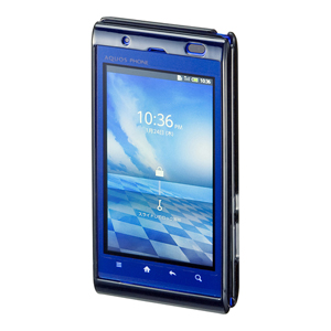 PDA-IS4BK / クリアハードケース(au SHARP AQUOS PHONE IS11SH用)